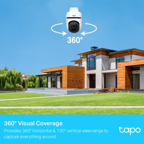 Tapo Outdoor Pan Camera