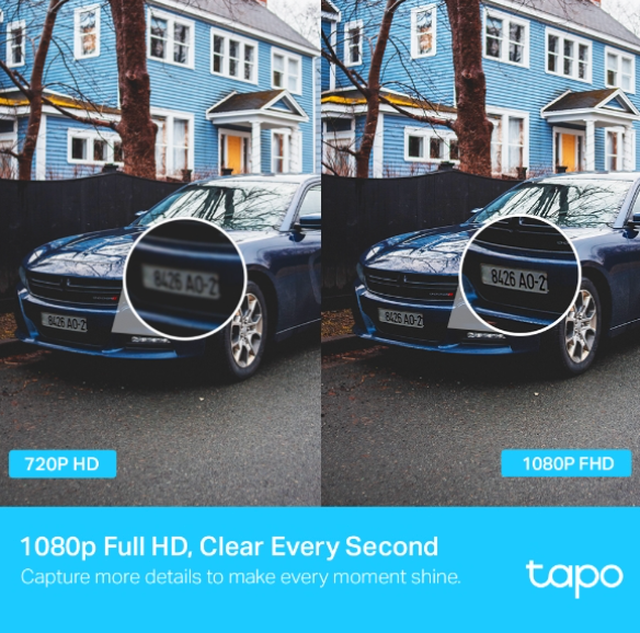 Tapo Outdoor Pan Camera