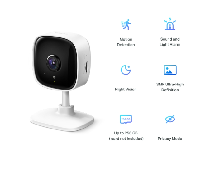 Tapo Home Security Indoor Wi-Fi Camera