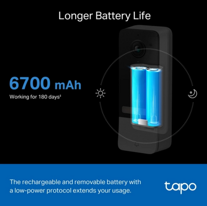 Tapo Smart Battery Video Doorbell