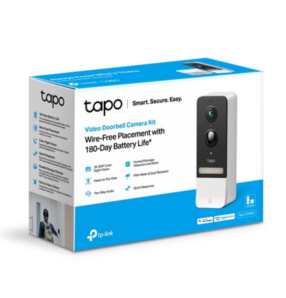 Tapo Smart Battery Video Doorbell