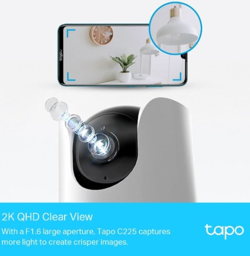 Tapo Pan/Tilt AI Home Security Wi-Fi Camera