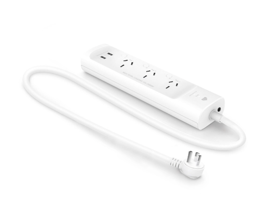 Kasa Smart Wi-Fi Power Strip, 3-Outlets