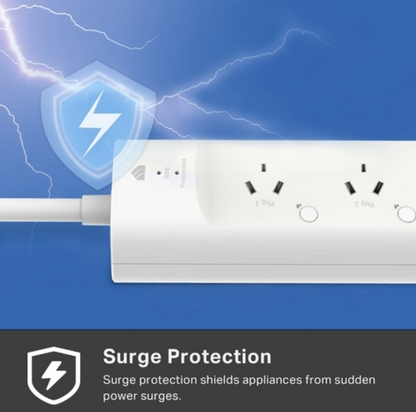 Kasa Smart Wi-Fi Power Strip, 3-Outlets