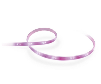 Philips Hue White and colour ambience Lightstrip Plus extension V4 1 metre, Smart strip light