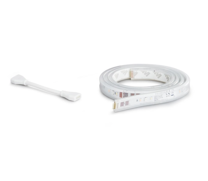 Philips Hue White and colour ambience Lightstrip Plus extension V4 1 metre, Smart strip light